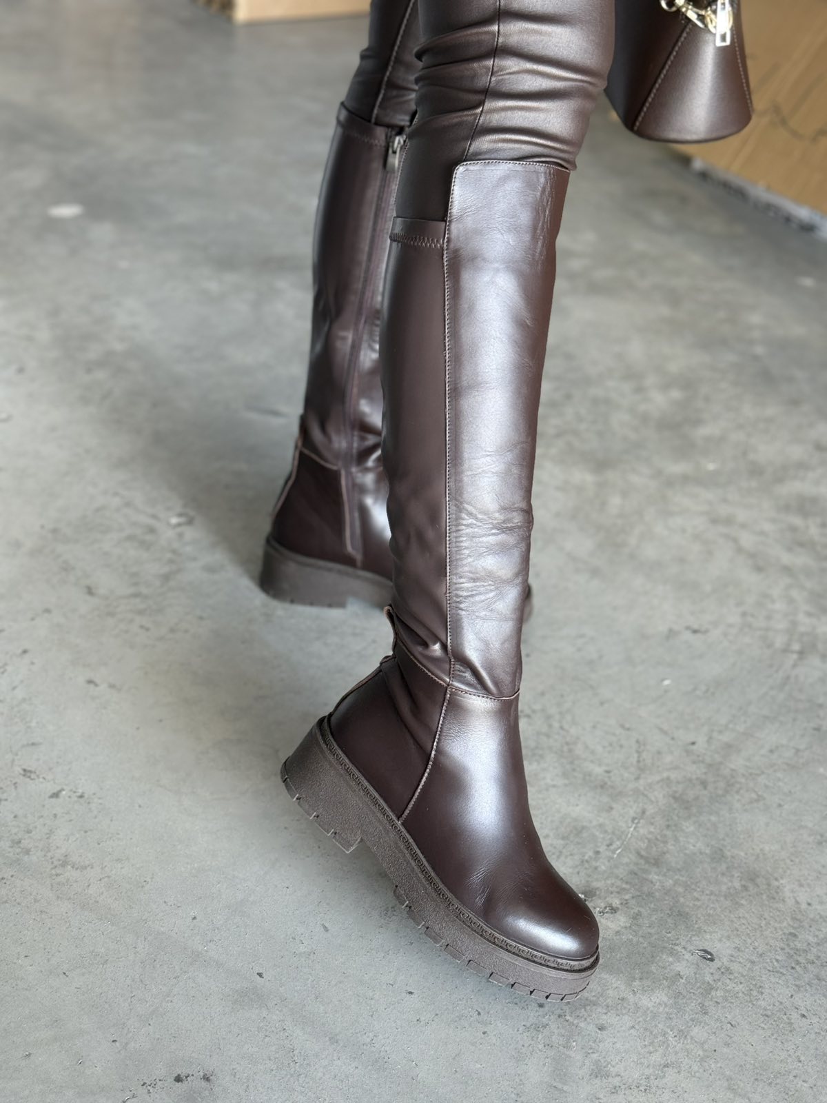 Tutto bene csokibarna csizma (8447/barna)