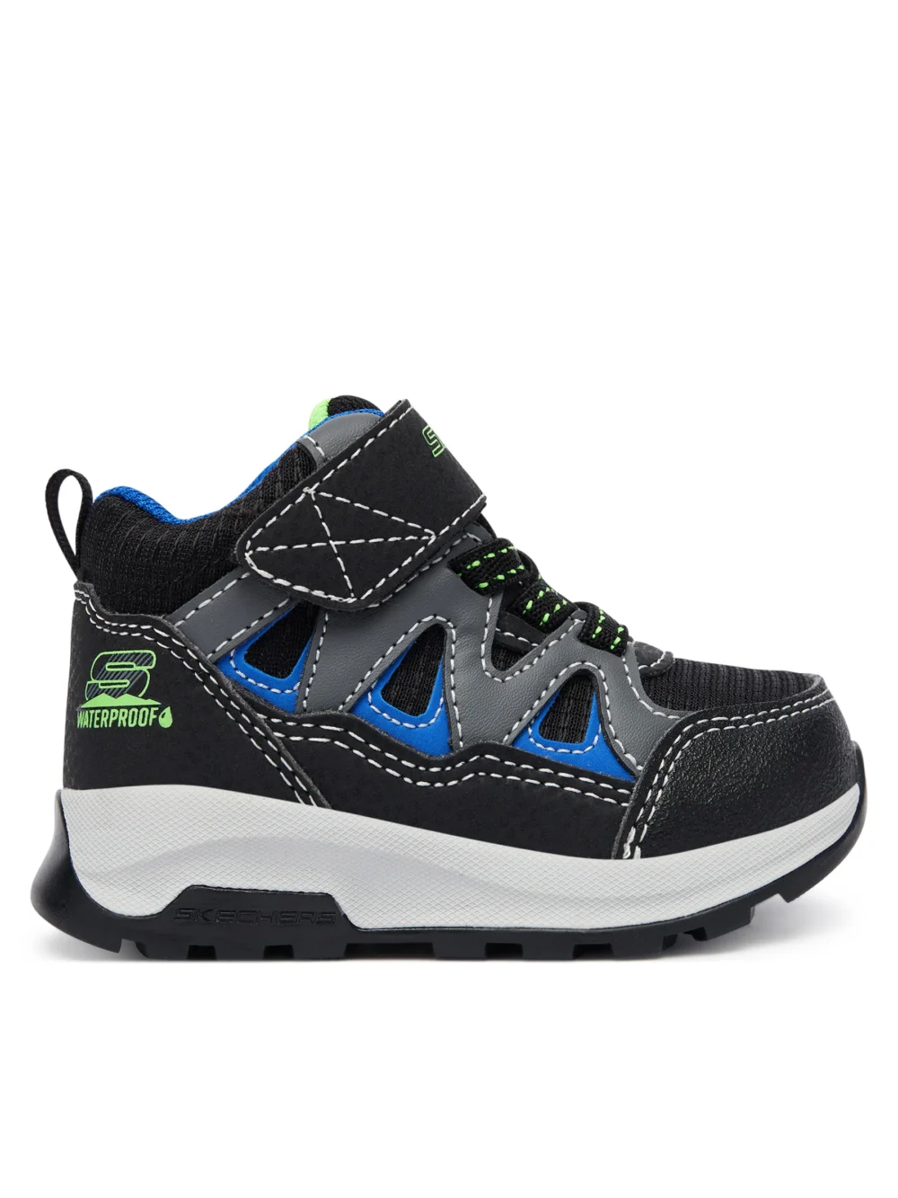 Skechers  Storm Blazer vízlepergető magasszárú cipő (406377N/BKBL)